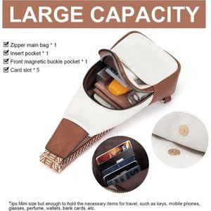 Guitar Strap Iconic Faux Leather Sling Bag